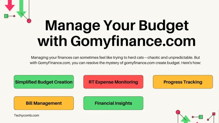 How Can GomyFinance.com Help You Manage Your Budget?